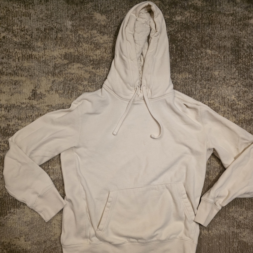 American Eagle Outfitters Cream Super Soft Hoodie